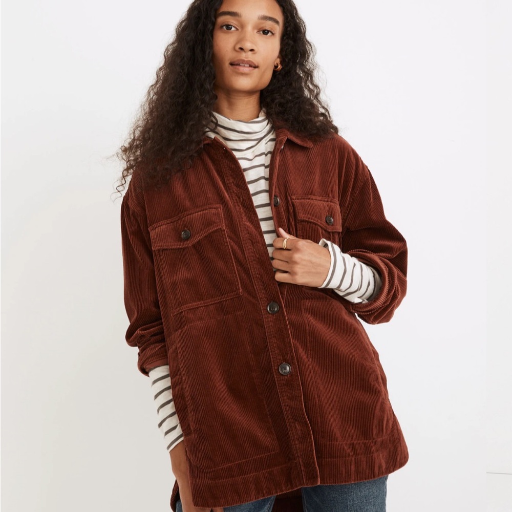Madewell Corduroy Yorkway Shirt-Jacket
